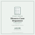 Divorce Case Organizer-Ultimate Edition